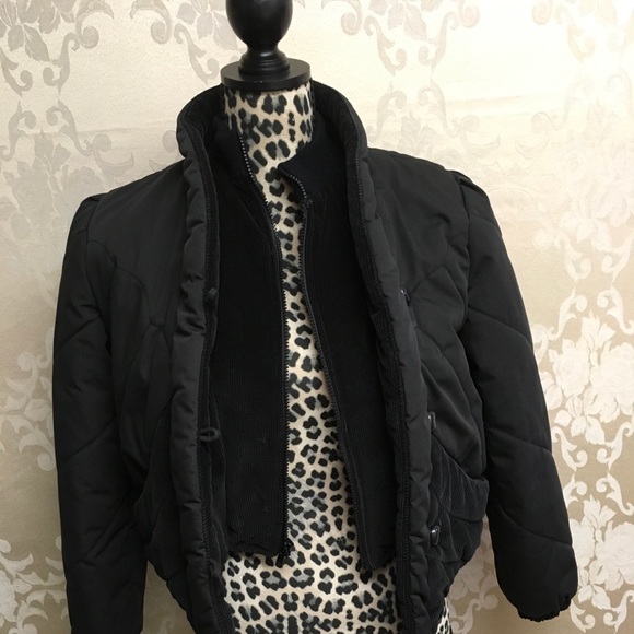 PA Originals Black Corduroy look coat. - Picture 3 of 6